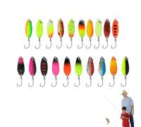 Sequin Spinning Lure, Sequin Spinning Lure | Metallic Swinging Sequins Lure,Left and Right Swing Fishing Tackle for Horse Mouth White Stripe