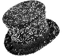 W WIDMANN MILANO Party Fashion - Top Hat for Adults, Costume Accessory Hat for Carnival and Show Performance