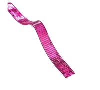 Sequin Trim 2/5Yards 25mm Sequins Ribbon Lace Trim Sequin Sewing Fabric for Latin Dress Clothes Headdress Bridal Wedding Accessories Sewing Dress Decoration(Color-05,5yards Length)