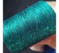 Sequin Yarn 500g Summer Ice Silk Special DIY 2mm Sequins Hand Knitting Yarn Thread Doll Sweater Knitting Crochet Glitter Yarn