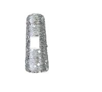 Sequin Yarn Shiny Silvery Glitter Metallic Crochet Threads for HandKnitting Sew Bag for Weaving(Color 2)