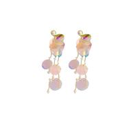 sequined earrings - stylish, elegant, with a sense of sophistication, high-end ear accessories
