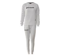 Sequined round neck tracksuit for women Givova 104 Blanc S