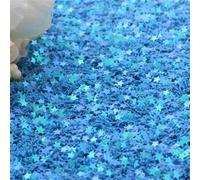 Sequins， 10000Pcs/Lot 10g 3mm Sequins Five-Pointed Star Sewing Craft DIY(Ab Blue)