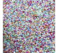 Sequins， 10000Pcs/Lot 10g 3mm Sequins Five-Pointed Star Sewing Craft DIY(Ab Mix)