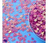Sequins， 4mm for Sewing Clothes Decoration Sequins DIY Handmade Accessories(Plum red 2,4mm 20g)