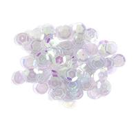 Sequins 5mm Cup White Iris