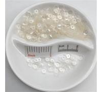 Sequins， 6mm Cup Paillette Sewing Craft for Wedding Decoration Garment Dress Shoe Caps DIY(Pure Transparent)