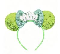 Sequins Bows Headband for Kids with Soft Fabric Wrap Comfortable for Play At Amusement Park or Daily Wear Stage Execution Hair Accessory
