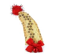 Sequins Christmas Hat Shape Padded Appliques Hair Clip Gloves Clothes Sewing Materials Patches Hair Accessories Hair Pin For Woman Hair Accessories Hair Pin For Daily Hairstyles Christmas Hat