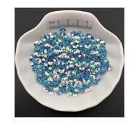 Sequins， Cup Plum Blossom Multicolor 5mm-8mm 30g-150g for Sewing and DIY Crafts(Gold Blue,5mm 30g)