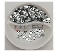 Sequins， Cup Round for Crafting Sewing Multicolor 3-10mm(Red,4mm 1600pcs 10g)