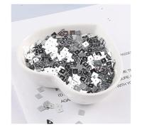 Sequins， Flat Square Sequins for Crafting and Sewing, 4mm/5mm/7mm, Multicolor(OneColor,5mm 1000pcs 10g)