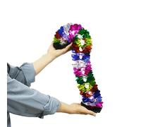 Sequins Flower Waterfall Garland Magic Tricks Metallic Paper Pull Flower Appearing Props Stage Comedy Accessories For Change Bag (Medium)