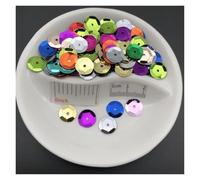 Sequins for Crafting, Cup Round Sequins for Crafting Sewing Multicolor 3-10mm 10g/150g(Mix,10mm Cup 10g)