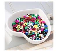 Sequins for Crafting, Sequins for Crafting and Sewing Multicolor 4-8mm 10g(SilverBased Mixed,6mm 10g 720pcs)
