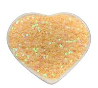 Sequins For Crafts 50000Pcs 50g 3.0mm Sequins PVC Flat Five-pointed Star Loose Sequin Paillette Sewing Craft DIY Scrap Booking(Color-16)