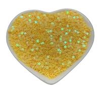 Sequins For Crafts 50000Pcs 50g 3.0mm Sequins PVC Flat Five-pointed Star Loose Sequin Paillette Sewing Craft DIY Scrap Booking(Color-08)
