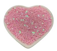 Sequins For Crafts 50000Pcs 50g 3.0mm Sequins PVC Flat Five-pointed Star Loose Sequin Paillette Sewing Craft DIY Scrap Booking(Color-04)