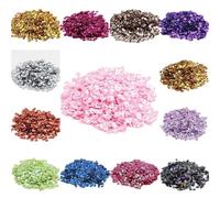 Sequins for Crafts Multi Color Cup Sequins 4mm 5mm 6mm for Crafts and Sewing(AB Green,5mm)