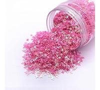 Sequins for Sewing,15g About 7500Pcs Monochrome 4mm Sequins Colorful Star Round Loose Sequin Sewing Wedding Craft-07(One Size)