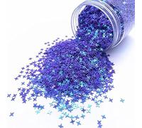 Sequins for Sewing,15g About 7500Pcs Monochrome 4mm Sequins Colorful Star Round Loose Sequin Sewing Wedding Craft-07(5)