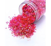 Sequins for Sewing,15g About 7500Pcs Monochrome 4mm Sequins Colorful Star Round Loose Sequin Sewing Wedding Craft-07(6)