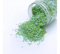 Sequins for Sewing,15g About 7500Pcs Monochrome 4mm Sequins Colorful Star Round Loose Sequin Sewing Wedding Craft-07(4)