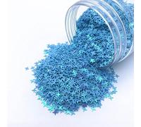 Sequins for Sewing,15g About 7500Pcs Monochrome 4mm Sequins Colorful Star Round Loose Sequin Sewing Wedding Craft-07(2)