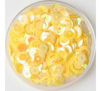 Sequins for Sewing, Mix Color Cup Sequin 4mm 5mm 6mm Flat Round Loose Sequins for Crafts Sewing Decoration DIY Accessory 20g(Transparent White,6mm 10g 600pcs)