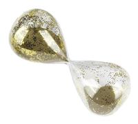 Sequins Hourglass Timer Sea Sand Clock Living Room Wine Cabinet Study Home Decorations Desk Small Ornaments For Decorating Offices,Living Rooms(Gold 3.0min)