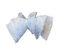 Sequins Layered Bowknot Shape Hair Claw for Girls High Ponytail Hair Clutcher for Taking Photo Hair Pins