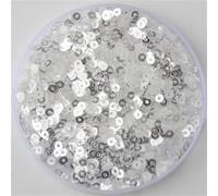 Sequins， Round Flat Cup Loose Sequins Paillette Sewing Wedding Craft DIY Accessories 10g(3mm Flat Crystal tra)