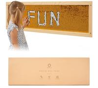 Sequins Sensory Wall Frame | Sequin Sensory Wall Frame | Reversible Sequin Board for Kids | Sensory Sequin Fabric Wall | Flip Sequin Board | Sensory Wall and Room Board