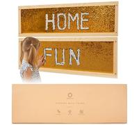 Sequins Sensory Wall Frame | Sequin Sensory Wall Frame | Reversible Sequin Board for Kids | Sensory Sequin Fabric Wall | Flip Sequin Board | Sensory Wall and Room Board