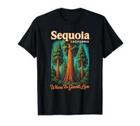 Sequoia California - Giant Trees Outdoors Exploring T-Shirt