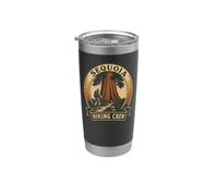 Sequoia Hiking Crew Hiker Squad Matching Group Gift Retro Stainless Steel Insulated Tumbler