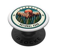 Sequoia National Park California Family Trip Sunset PopSockets Adhesive PopGrip