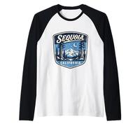 Sequoia National Park California Nature Hiking Outdoor Raglan Baseball Tee