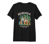 Sequoia National Park EST. 1890 California Camping Hiking Premium T-Shirt