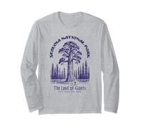 Sequoia National Park Est 1890 Giants Famous Redwoods Long Sleeve T-Shirt