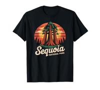 Sequoia National Park Retro Vintage Classic Camping Hiking T-Shirt