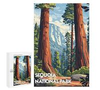 Sequoia Splendor Jigsaw Puzzle, 1000 PCS, Indoor Activity for The Home, A Seasonal Gift for Adults Who Enjoy Puzzles, This Winter