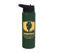 Sequoia Where The Giant Trees Live Stainless Steel Insulated Water Bottle