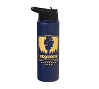 Sequoia Where The Giant Trees Live Stainless Steel Insulated Water Bottle