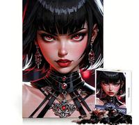 Sera - Cyberpunk Vampire Legend Jigsaw Puzzles for Teenagers 1000 Pieces Wise Think Toy Leisure Fun Clear Cut Wall Art Decor (50x75cm)