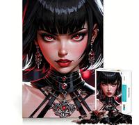 Sera - Cyberpunk Vampire Legend Jigsaw Puzzles for Teenagers 1000 Pieces Wise Think Toy Leisure Fun Clear Cut Wall Art Decor (50x75cm)