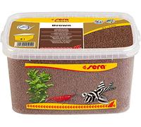 sera Gravel Brown (Ø 2-3 mm) - Brown Aquarium Gravel or Colour Gravel for All Aquariums - from Pollutants - Suitable as Shrimp Gravel