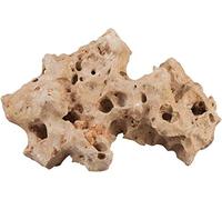 sera Rock Hole Stone L 2-3 kg - Beige Perforated Stone with Smooth Surface