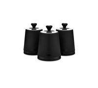 Sera Set of 3 Canisters Tower Black A